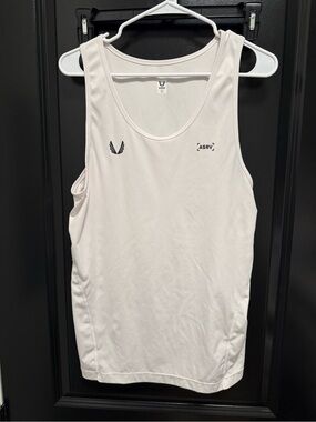 ASRV White Men's Performance Tank Top